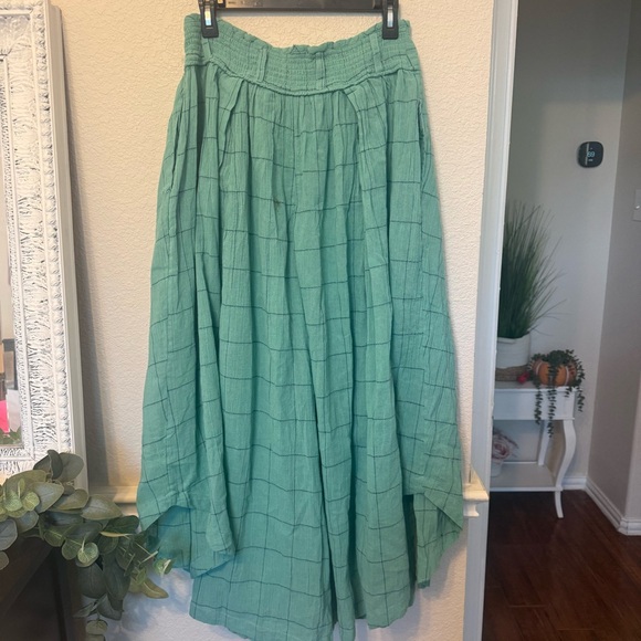 Free People Lunar Cove Wide Leg Pants size large - Picture 8 of 14